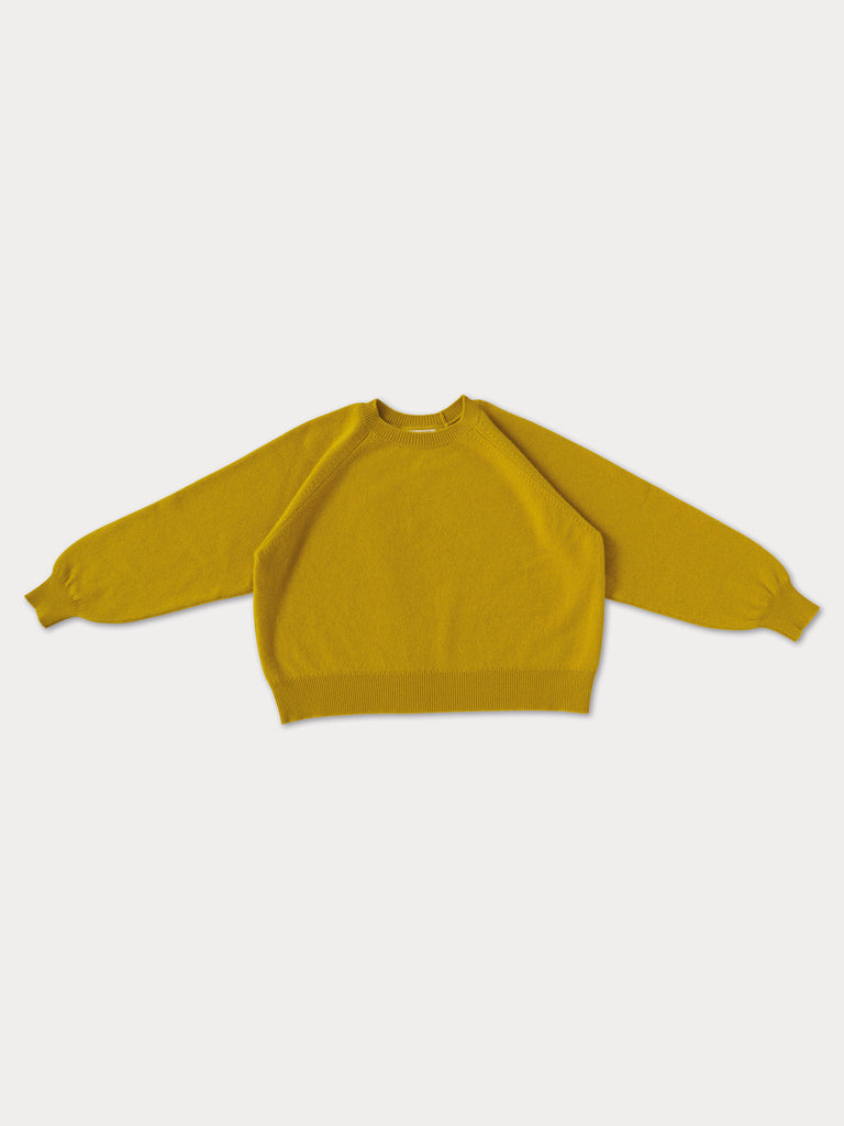 yellow sweatshirt