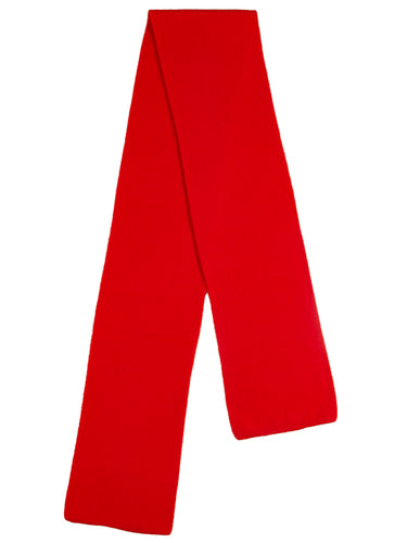 Brushed Plain Scarf Scarlet-Scarves-Jo Gordon-Brushed Plain Scarf Scarlet-scarf-100% Lambswool